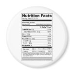 Wedding or Anniversary Sweet Funny Nutrition Label magnets