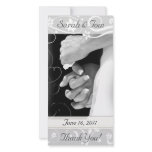 Wedding or Other Thank You Customised Photo Card photo cards