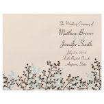 Wedding Order of Service and Ceremony Program