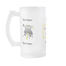 Wedding Party Glass Beer Mug