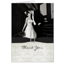 Wedding Photo Thank You Card