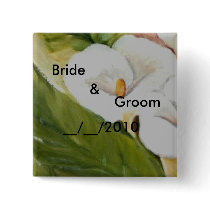 wedding pinback buttons