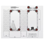 Wedding Pinch Box Party Favours Bride Groom flyers