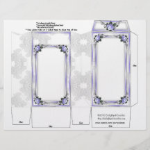 Wedding Pinch Box Party Favours Violet and Lace Flyer