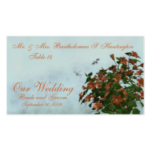Wedding Place Cards Business Card Template