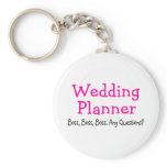 Wedding Planner Boss keychains