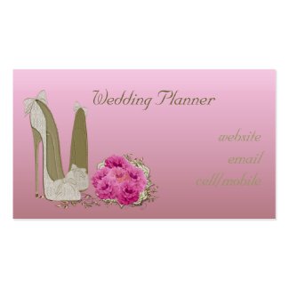 Wedding Planner Business Card