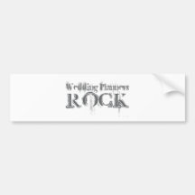 Wedding Planners Rock Bumper Stickers