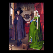 Wedding Portrait by Jan Van Eyck - Poster Art posters