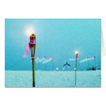 Wedding Postage Beach Scene cards