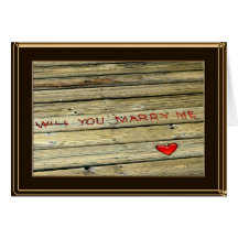 Wedding Proposal Card