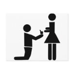 Wedding Proposal postcards