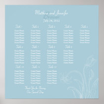 Wedding Reception Seating Chart - Square