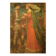 Wedding Responce Card, Tristan Isolde, Waterhouse Announcements