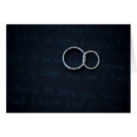 Wedding Rings Greeting Cards