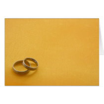 Wedding rings cards