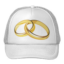 wedding rings hats