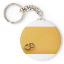 Wedding rings keychains