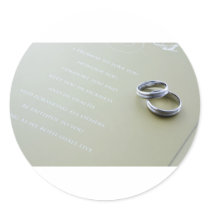 Wedding rings stickers