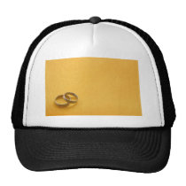 Wedding rings hats