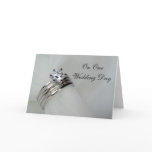 Wedding Rings Wedding Day Card