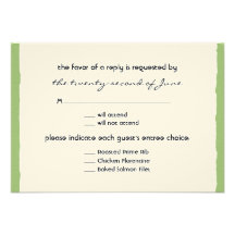 Wedding RSVP Invitation