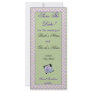 Wedding Save The Date Photo Bookmark Template Rack Card Design