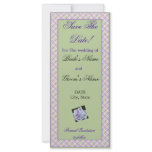 Wedding Save The Date Photo Bookmark Template rack cards