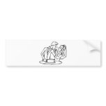 Wedding Stamps 34 bumper stickers