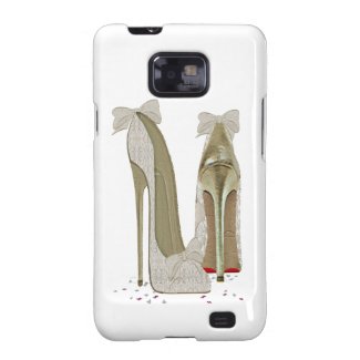 Wedding Stiletto High Heels Electronic Case Samsung Galaxy SII Covers