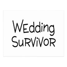 Wedding Survivor Post Card