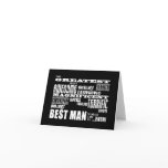 Wedding Thank You Best Men : Greatest Best Man Cards