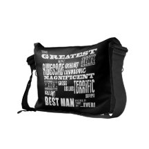 Wedding Thank You Best Men : Greatest Best Man Commuter Bag