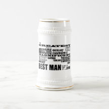 Wedding Thank You Best Men : Greatest Best Man Coffee Mug