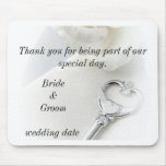 wedding thank you gift mousepad