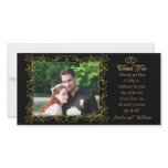 Wedding Thank you Photo Card photo cards