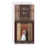 Wedding thank you Photo Template Card Personalised Photo Card