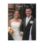 Wedding Thank You postcards
