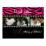 Wedding Thank you postcards insert your photos