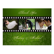 Wedding Thank you postcards insert your photos
