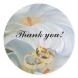 wedding thank you sticker