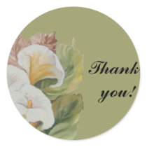 wedding thank you sticker