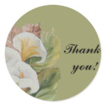 wedding thank you sticker