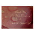 Wedding Thankyou business cards