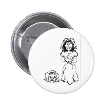 Wedding Theme 35 Pinback Buttons