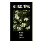 Wedding Veil Lace Hydrangeas Business Card