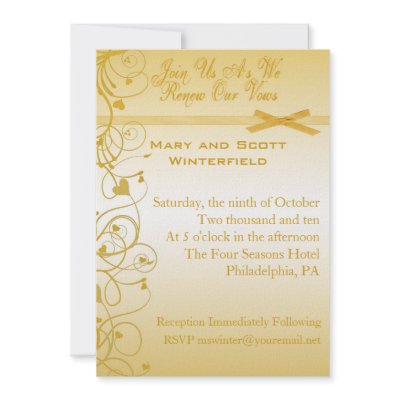 Wedding  on Wedding Vow Renewal Invitations By Nightsweatsdiva