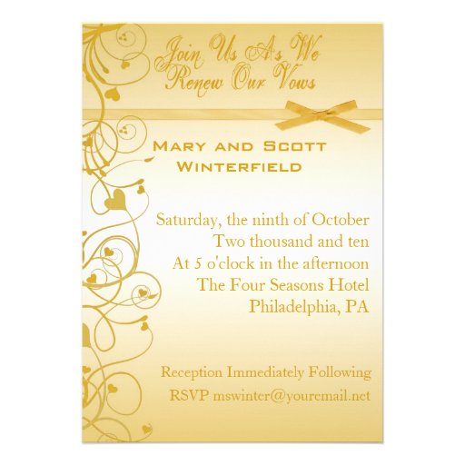 Renewal Of Vows Invitations Uk