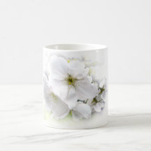 Wedding White Blossom Mug