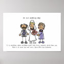 Wedding Wish for Bride's Parents posters